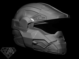 Halo x2 moto version helmet 3D Print Model