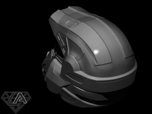 Halo x2 moto version helmet 3D Print Model