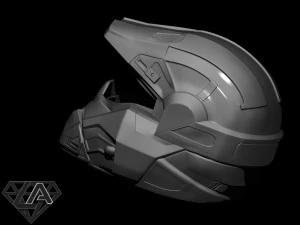 Halo x2 moto version helmet 3D Print Model