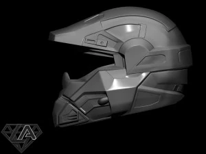 Halo x2 moto version helmet 3D Print Model