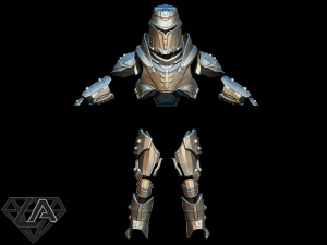 Night sentinel Armor kit 3D 打印模型