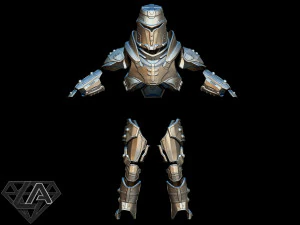 Night sentinel Armor kit 3D Print Model