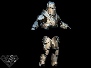 Night sentinel Armor kit 3D Print Model