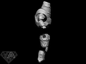 Night sentinel Armor kit 3D Print Model