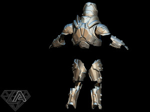 Night sentinel Armor kit 3D 打印模型
