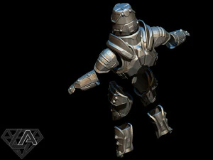 Night sentinel Armor kit 3D Print Model