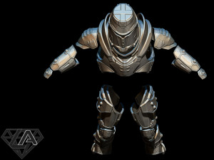 Night sentinel Armor kit 3D 打印模型