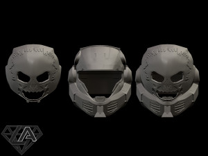 Halo Eva Emile helmet Model do druku 3D