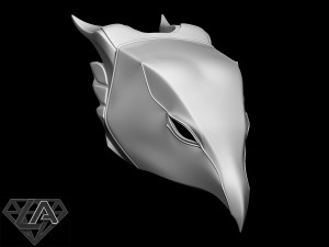 Falcon helmet Modèles 3D en vedette