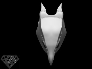 Falcon helmet Modèles 3D en vedette