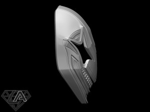 Joker airsoft mask 3D Baskı Modeli