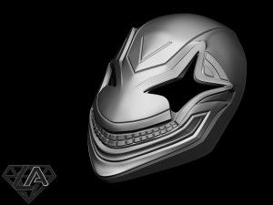 Joker airsoft mask 3D Baskı Modeli