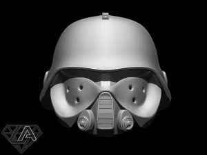 NOD helmet 3D Print Model