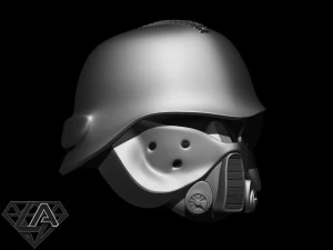 NOD helmet 3D Print Model