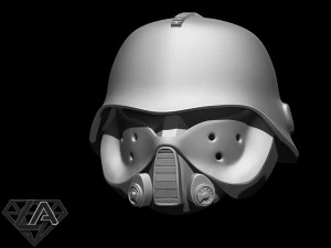 NOD helmet 3D Print Model