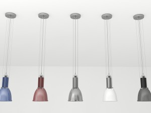 suspended luminaire Modello 3D