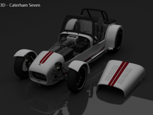 caterham seven 3D Модель