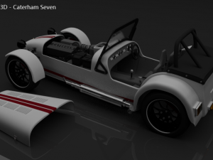 caterham seven 3D Модель