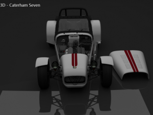 caterham seven 3D Модель