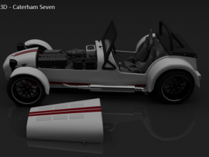 caterham seven 3D Модель