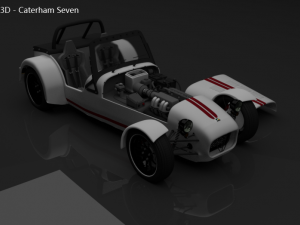 caterham seven 3D Модель