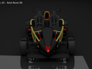 ariel atom v8 Modello 3D