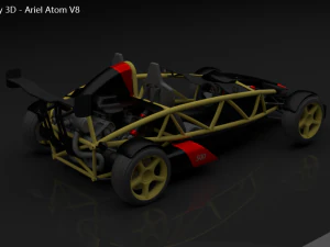 ariel atom v8 3D Model