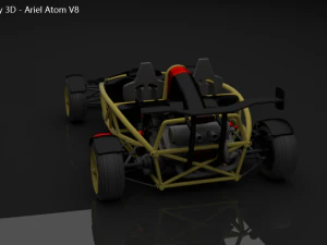 ariel atom v8 3D Model