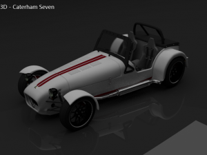 caterham seven 3D Model