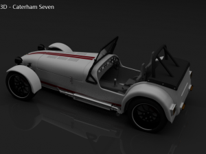 caterham seven 3D Model