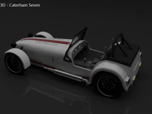 케이터햄 세븐 3D 모델