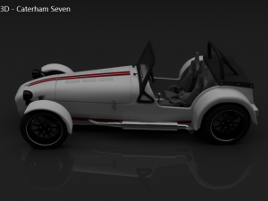 caterham seven 3D Model