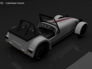 케이터햄 세븐 3D 모델