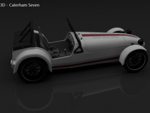 caterham seven 3D Model