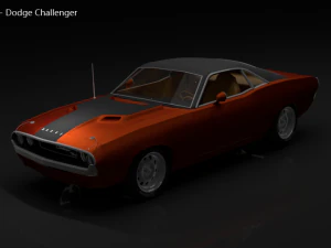 dodge challenger 3D Model