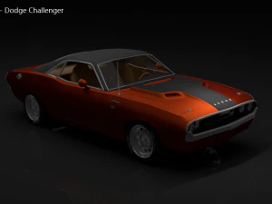 dodge challenger 3D Model