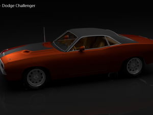 dodge challenger 3D Модель