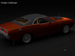 dodge challenger 3D Model
