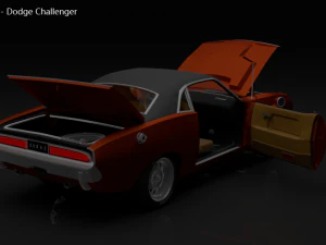 dodge challenger 3D Model