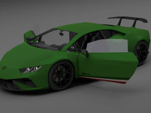 우라칸 퍼포먼스 3D 모델