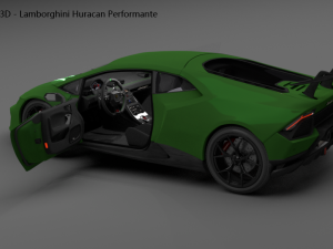 huracan performante 3D Model