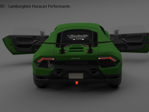 huracan performante 3D Model