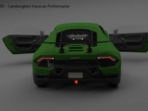 huracan performante 3D Model