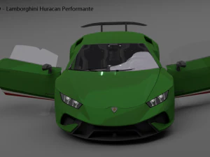 huracan performante 3D Model