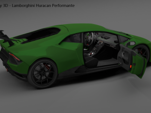 huracan performante 3D Model