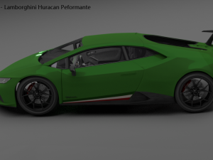 huracan performante 3D Model
