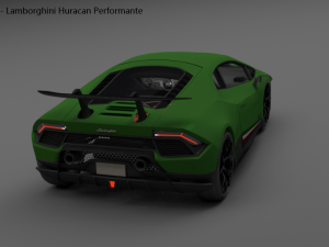 huracan performante 3D Model