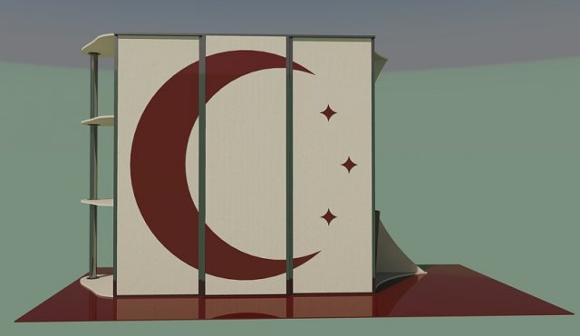 closed 3D Model .c4d .max .obj .3ds .fbx .stl .blend