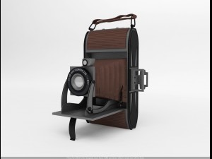 old camera 3D मॉडल