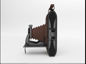 old camera Model 3D